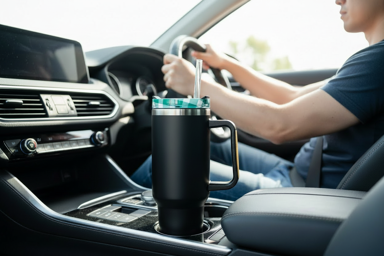 Mug Isotherme avec poignée de 1200ML 